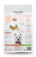 Amanova Puppy Mini Exquisite Chicken Low Grain Xira Trofi me Lig Sitira ga Koutabia Mikrosomon Fulon me Kotopoulo 2kg 